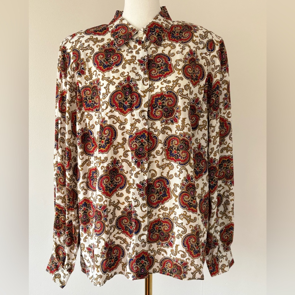 Mobwife Paisley Button Up